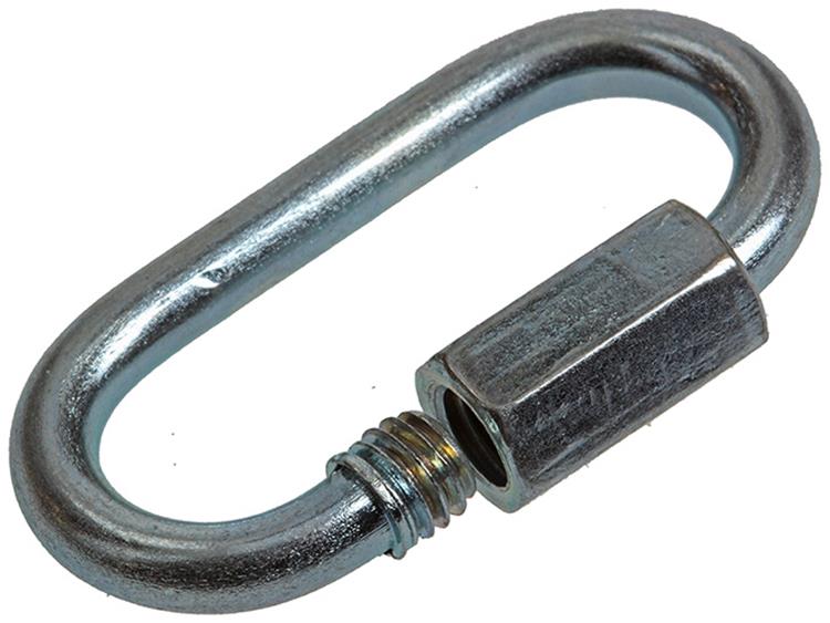 Mack 1008480 - 2 maillons vides + écrou 3,5mm galvanisé | 10 pièces