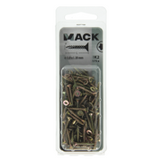Mack 1018001 - tête de vis à copeaux à monter soi-même plaquée jaune 175 pièces 3,0 x 20 mm | 5 pièces - afbeelding 4