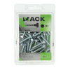 Mack 1018037 - boulon fileté à bois en acier galvanisé 40 pièces 6 x 30 mm | 5 pièces