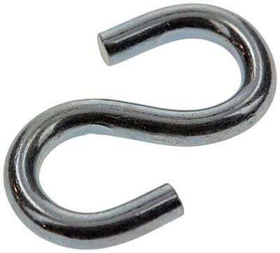 Mack 1008483 - 2 crochets en S ouverts 4,0 x 35 mm galvanisés | 10 pièces