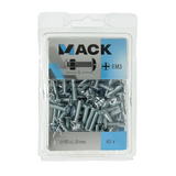 Mack 1018098 - boulon de chauffage + écrou acier galvanisé 5 pcs m5 x 20 mm | 5 pièces - afbeelding 3