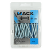 Mack 1018105 - boulon de chauffage + écrou acier galvanisé 18 pcs m6 x 80 mm | 5 pièces