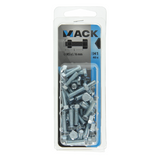 Mack 1018106 - boulon de robinet + écrou en acier galvanisé 40 pcs m5 x 16 mm | 5 pièces - afbeelding 4