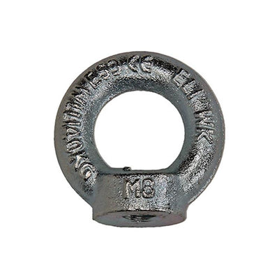 Mack 1008484 - 1 écrou à bague DIN 582 m8 galvanisé | 10 pièces