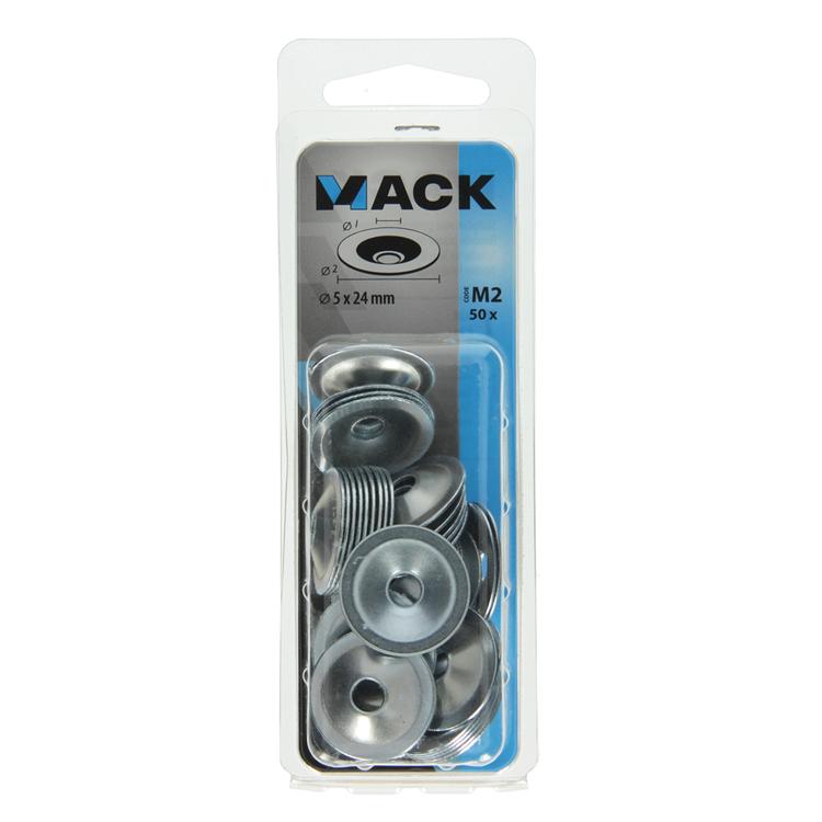 Mack 1018121 - gâche pour plaques de plâtre scr. envoyé 50 pièces 5 x 24 mm | 5 pièces