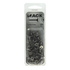Mack 1019985 - vis pour panneaux d'aggloméré tête VZ acier inoxydable 90 pièces 4,0 x 16 mm | 5 pièces