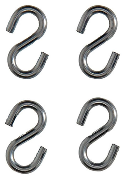 Mack 1008485 - 4 crochets en S ouverts 3,0x30mm galvanisés | 10 pièces