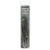 Mack 1020005 - vis pour panneaux d'aggloméré tête VZ acier inoxydable 12 pièces 6,0 x 80 mm | 5 pièces