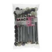 Mack 1018170 - cheville pour cadre métallique en acier galvanisé 16 pièces 10 x 90 mm | 5 pièces - afbeelding 4