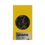 Mack 1020142 - vis pour panneaux d'aggloméré vz kp-self-lockinggvz 200pcs 4,0 x 60 mm | 2 pièces - afbeelding 3