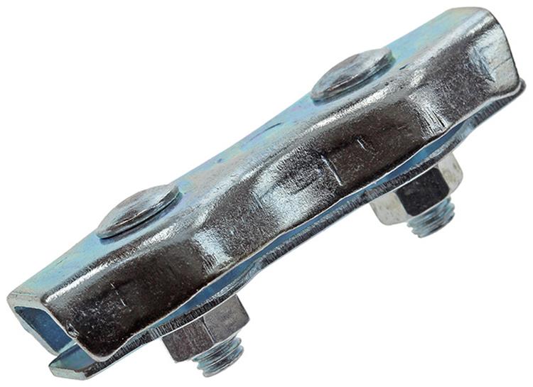 Mack 1008497 - 2 serre-fils en acier 5mm duplex galvanisé | 10 pièces