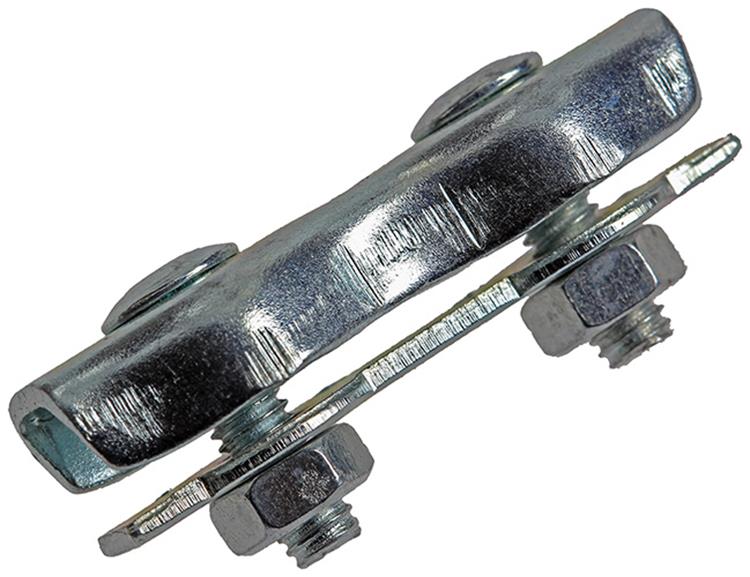 Mack 1008498 - 2 serre-fils en acier 3mm duplex galvanisé | 10 pièces
