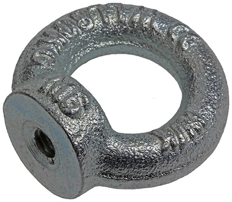Mack 1008499 - 1 écrou à bague DIN 582 m6 galvanisé | 10 pièces