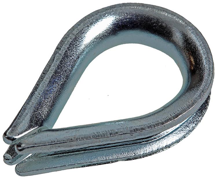 Mack 1008503 - 4 manchons 3,5mm galvanisés | 10 pièces