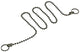 Mack 1008511 - 1 chaîne d'évier accessoires chromés k 50cm | 10 pièces