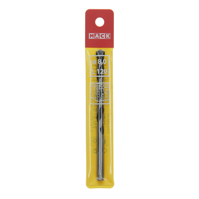 Mack 1018449 - foret à béton DIN 8039 ø 8,0 x 120 mm | 5 pièces