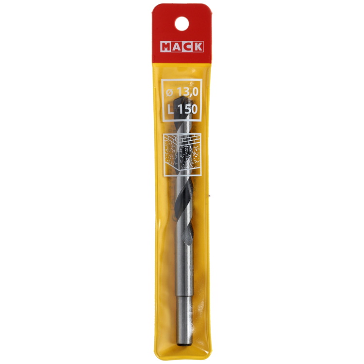 Mack 1018454 - foret à béton DIN 8039 ø 13,0 x 150 mm | 5 pièces