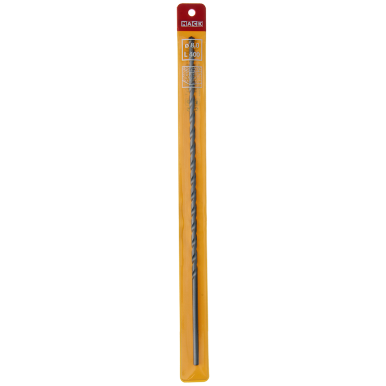 Mack 1018467 - foret à béton DIN 8039 ø 8,0 x 400 mm | 5 pièces