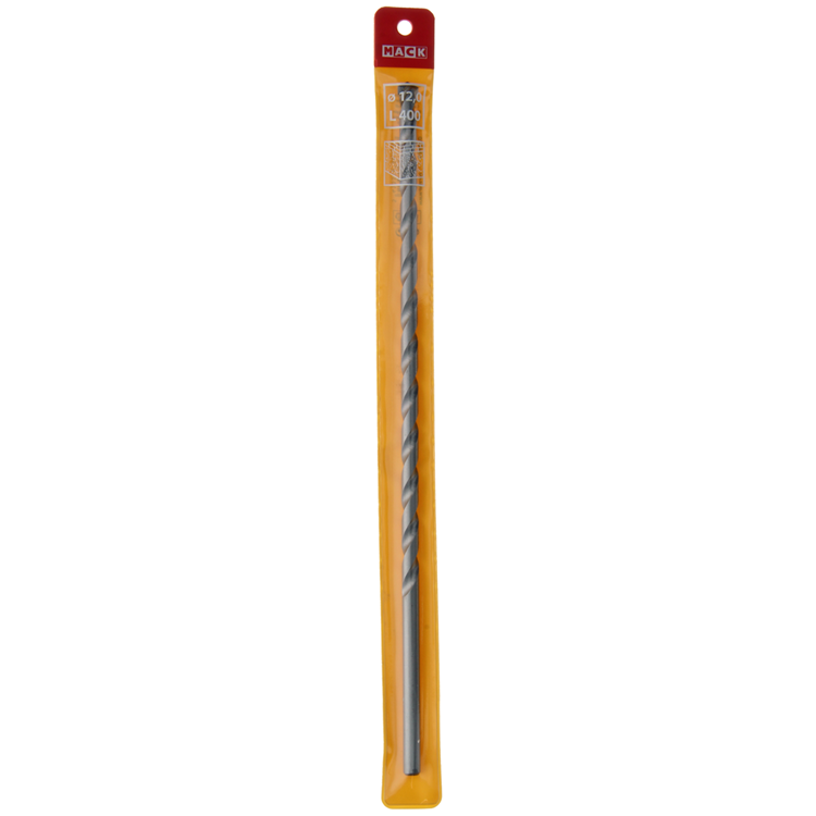 Mack 1018469 - foret à béton DIN 8039 ø 12,0 x 400 mm | 5 pièces