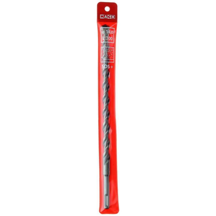 Mack 1018489 - marteau perforateur sds sds + 14x300mm | 5 pièces