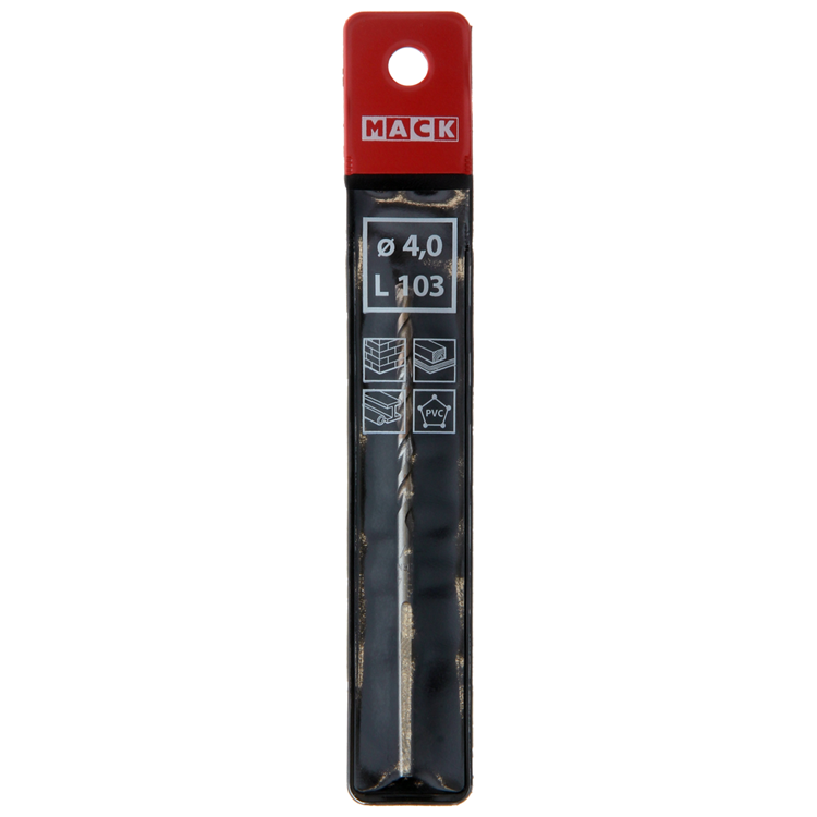 Mack 1018497 - foret multifonction universel ø 4,0 x 103 mm | 5 pièces