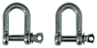 Mack 1008521 - 2 mors droits 5mm galvanisés | 10 pièces