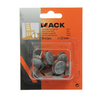 Mack 1047713 - patin de chaise avec feutre à clous marron ø 22 mm 8 pcs | 6 pièces