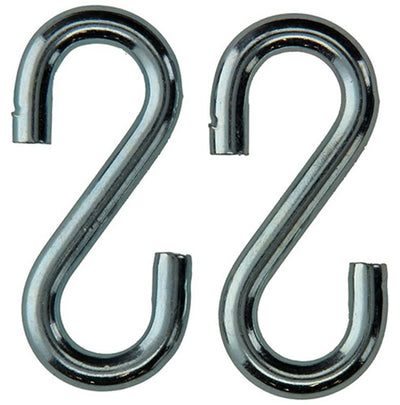 Mack 1008522 - 2 crochets en S ouverts 8,0 x 75 mm galvanisés | 10 pièces