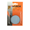 Mack 1047721 - pastille super coulissante autocollante gris ø 50 mm 4 pcs | 6 pièces