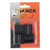 Mack 1047775 - bouchon de tuyau en plastique noir ø 20 mm 4 pcs | 6 pièces