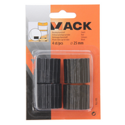 Mack 1047776 - bouchon de tuyau en plastique noir ø 25 mm 4 pcs | 6 pièces - afbeelding 2