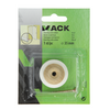 Mack 1047644 - butée de porte avec bois d'hévéa ø 35 mm 1 pièce pièce | 6 pièces