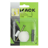 Mack 1047648 - boule de porte avec bouchon blanc ø 35 mm 1 pièce pièce | 6 pièces