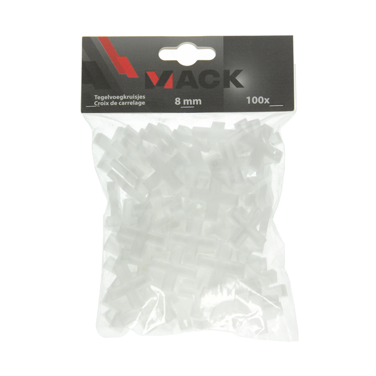 Mack 1066058 - entretoises pour joints de carrelage 8mm 100pcs | 5 pièces