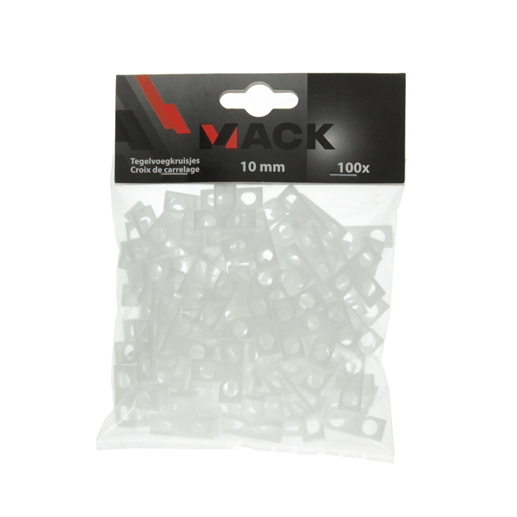 Mack 1066059 - entretoises pour joints de carrelage t 10mm 100pcs | 5 pièces