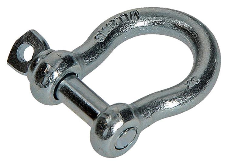 Mack 1008529 - 2 mors ovales 8mm galvanisés | 10 pièces