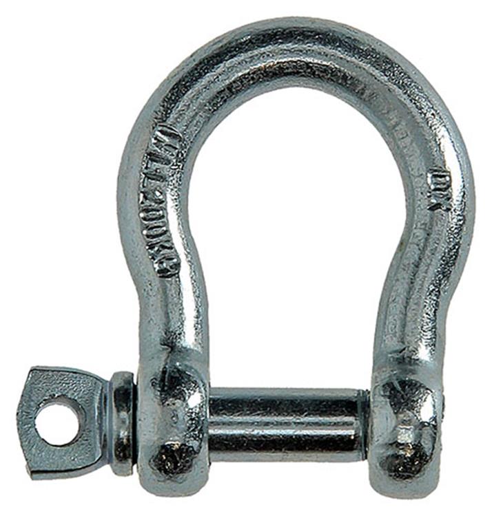Mack 1008529 - 2 mors ovales 8mm galvanisés | 10 pièces