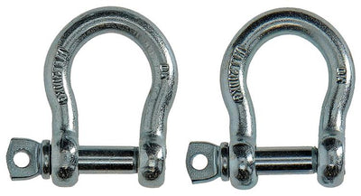 Mack 1008529 - 2 mors ovales 8mm galvanisés | 10 pièces