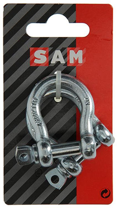 Mack 1008529 - 2 mors ovales 8mm galvanisés | 10 pièces