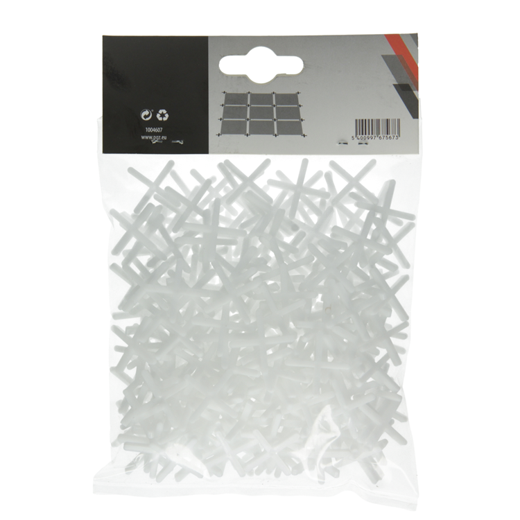 Mack 1004607 - entretoises pour joints de carrelage 3mm 250pcs | 10 pièces