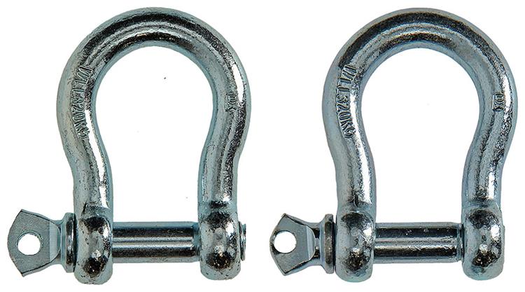 Mack 1008530 - 2 creux ovales 10mm galvanisés | 10 pièces