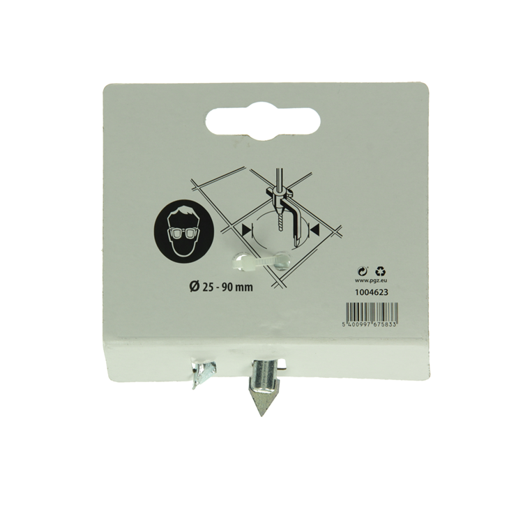 Mack 1004623 - foret à carrelage 25-90mm | 3 pièces