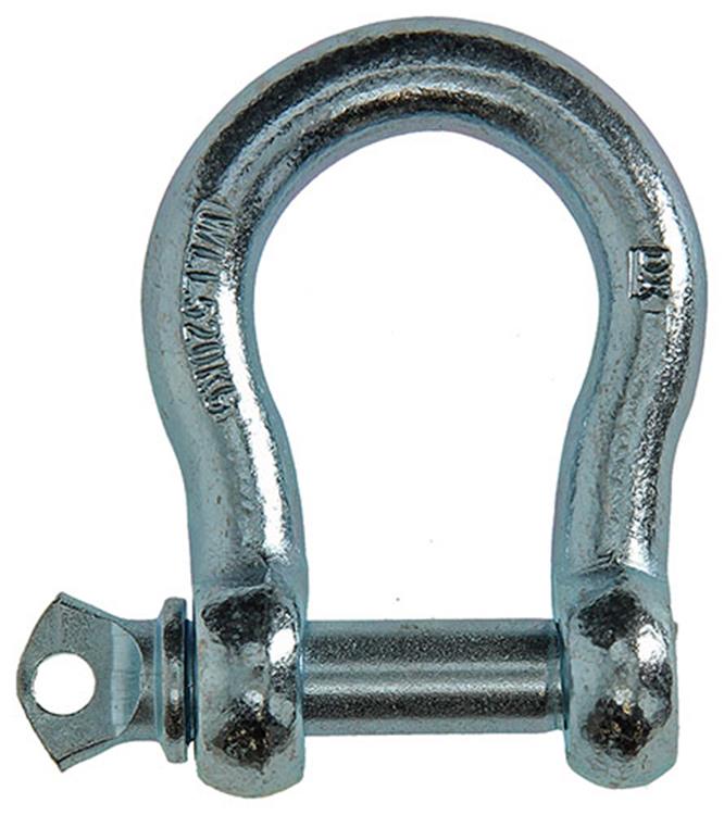 Mack 1008531 - 1 kelf ovale 12mm galvanisé | 10 pièces