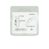 Mack 1006845 - 1 maillon vide galvanisé + écrou BL 8mm | 5 pièces - afbeelding 3