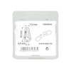 Mack 1006846 - 1 mousqueton + ressort galvanisé bl 40x4mm | 5 pièces
