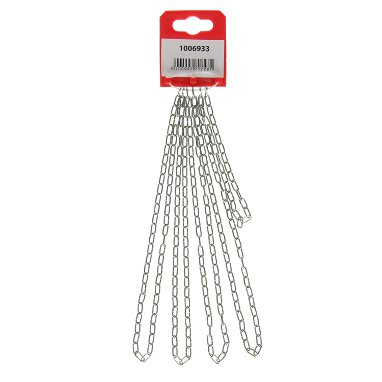 Mack 1006933 - chaîne coucou nickelé ø 1,1mm l 7mm 2m | 5 pièces