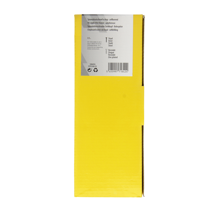 Mack 1006994 - puce plsrf. vzkop-selfb jaune verz. 50 pièces 6 x 160 mm | 2 pièces