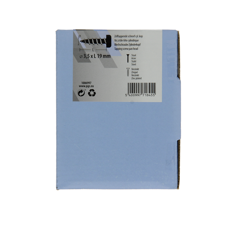 Mack 1006997 - autotaraudeur. vis culasse 200 200 pcs 3,5x19mm | 5 pièces