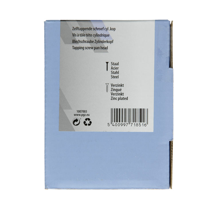 Mack 1007003 - autotaraudeur. vis culasse 100 100 pcs 4,8x50mm | 5 pièces