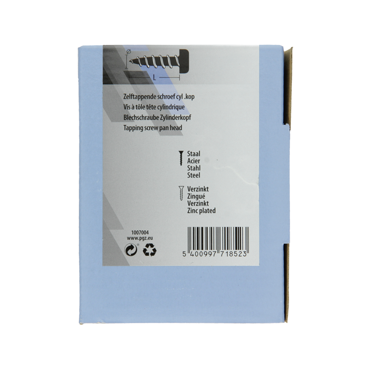 Mack 1007004 - autotaraudeur. vis culasse 100 100 pcs 5,5x13mm | 3 pièces